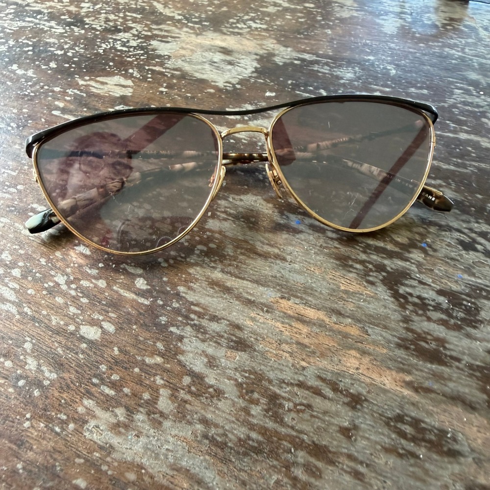 KREWE Laveau Gold Black Tortoise Cat Eye Sunglasses Brow Bar NOLA Designer